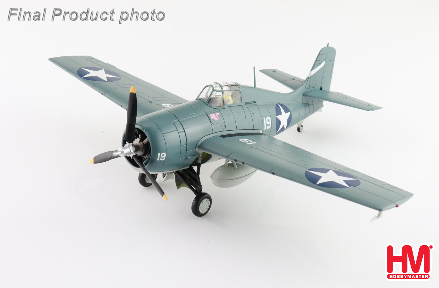 1/48 F4F-4 "Battle of Santa Cruz" white 19 Lt. Swede Vejtasa VF-10 USS Enterprise Oct 1942