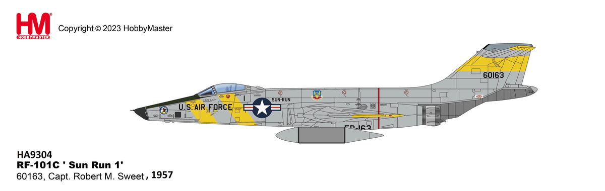 1/72 RF-101C 'Operation Sun Run' 60163 363rd TRW 27th Nov 1957