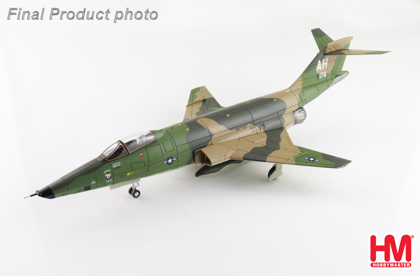 1/72 RF-101C Voodoo "Gerry's Clown" AF56-176 45th TRS "Polka Dots" 1969