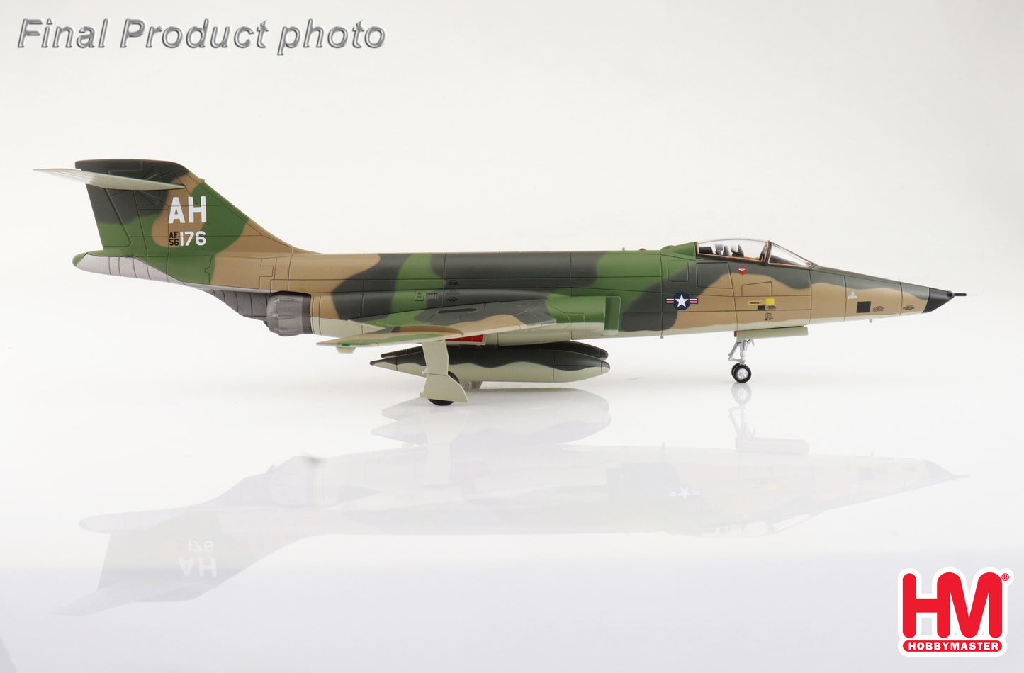 1/72 RF-101C Voodoo "Gerry's Clown" AF56-176 45th TRS "Polka Dots" 1969
