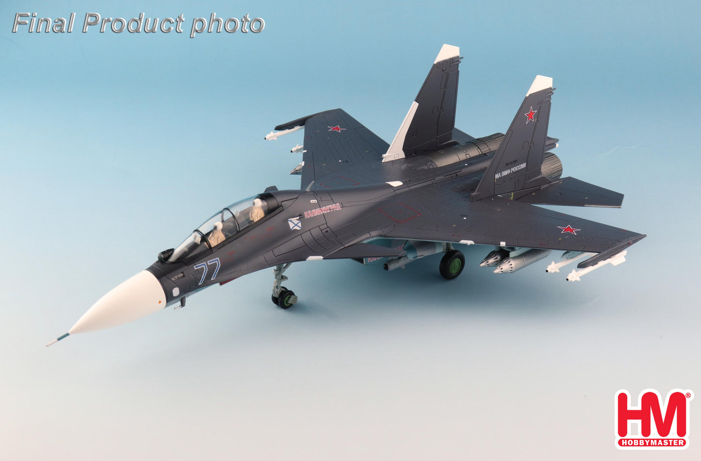 1/72 Su-30SM Flanker C Blue 77 Russian Air Force 2019