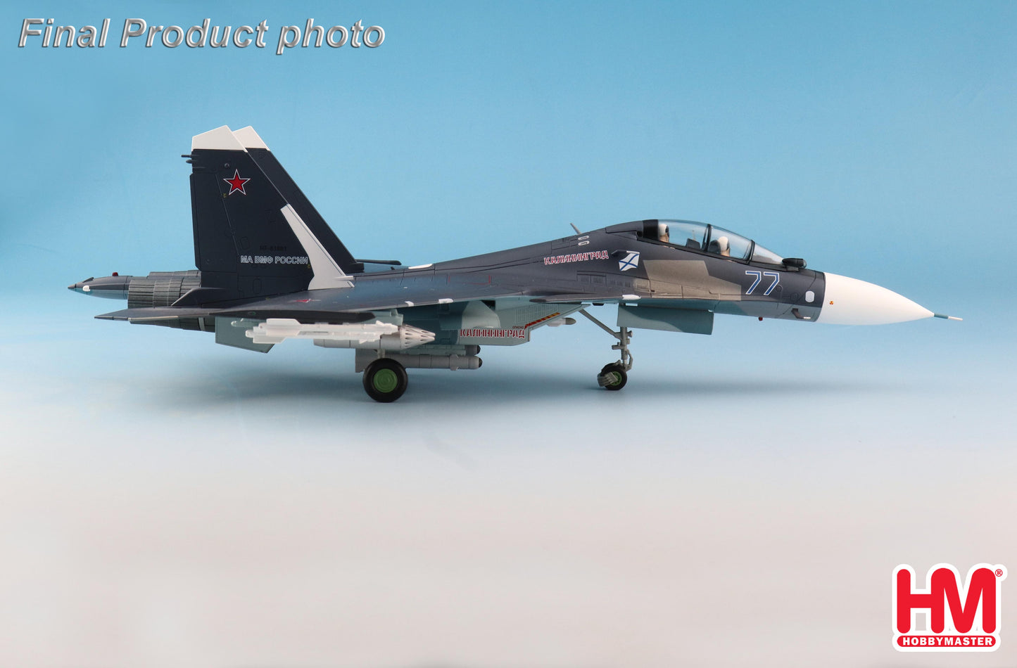 1/72 Su-30SM Flanker C Blue 77 Russian Air Force 2019