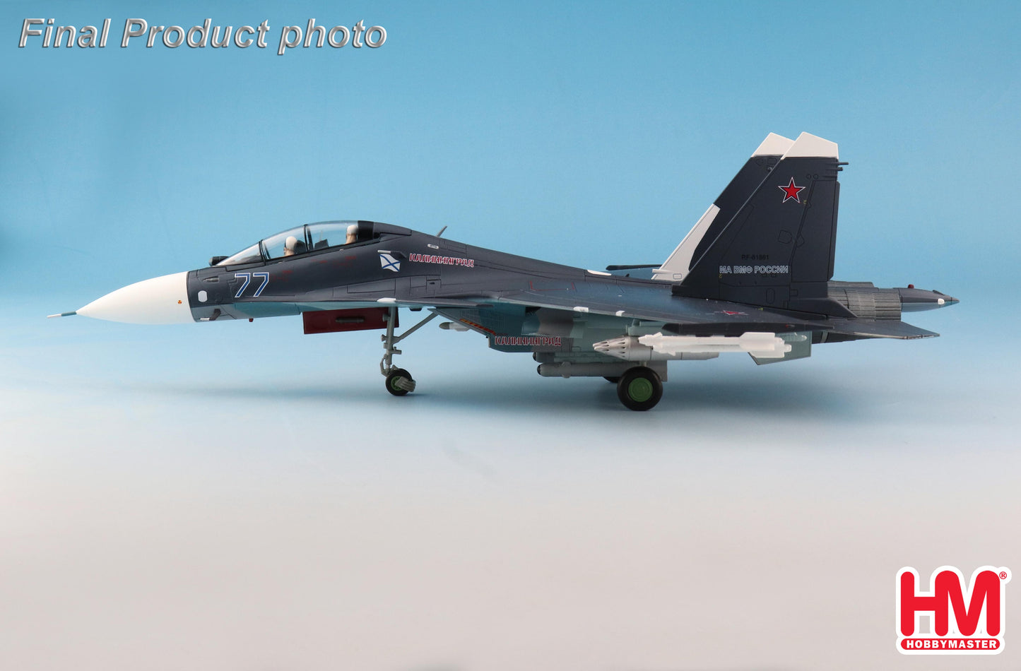 1/72 Su-30SM Flanker C Blue 77 Russian Air Force 2019
