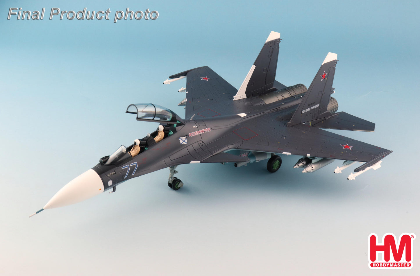 1/72 Su-30SM Flanker C Blue 77 Russian Air Force 2019