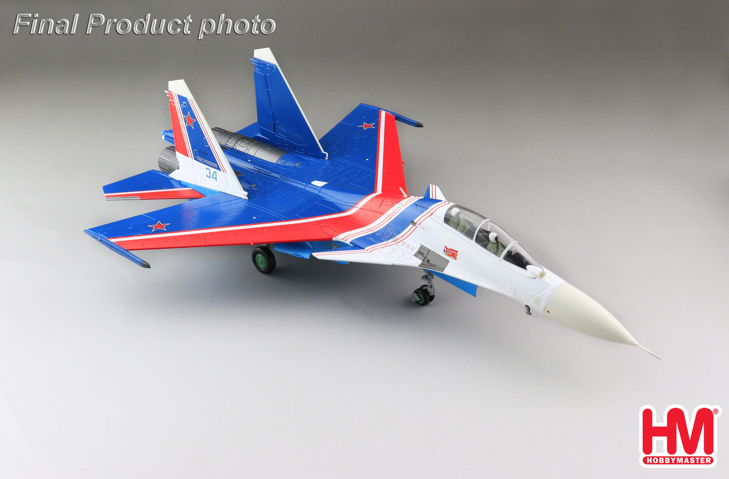 1/72 Su-30SM Flanker Russian Knights Blue 34 RF-81705 Russian Air Force 2019