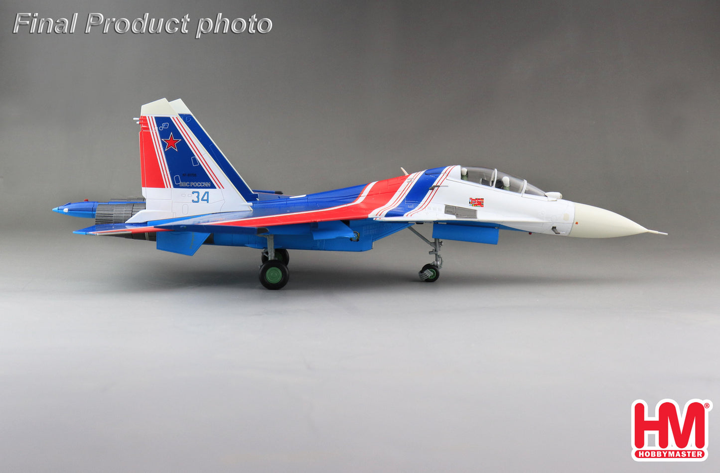 1/72 Su-30SM Flanker Russian Knights Blue 34 RF-81705 Russian Air Force 2019