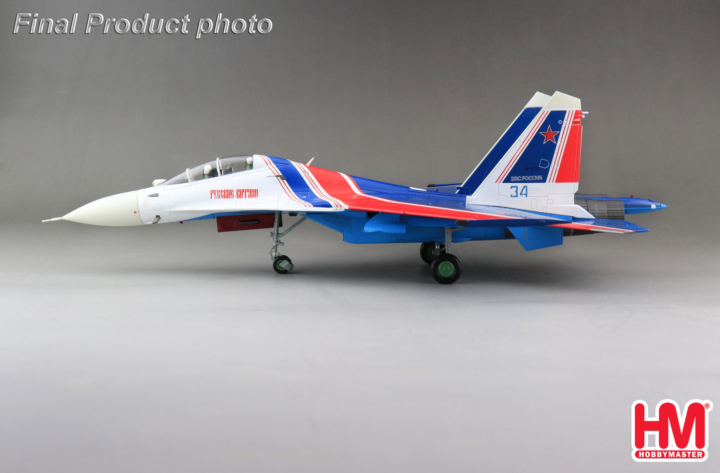 1/72 Su-30SM Flanker Russian Knights Blue 34 RF-81705 Russian Air Force 2019