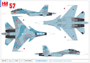 1/72 Su-30SM Red 57/RF-61768 Russian Air Force 2018