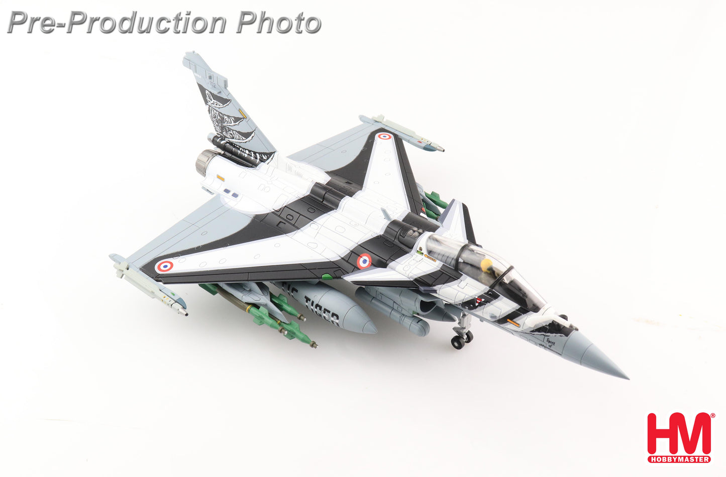 1/72 Rafale C Multirole Combat Fighter 118-EF Armee de l 'Air "NATO Tiger Meet 2012"