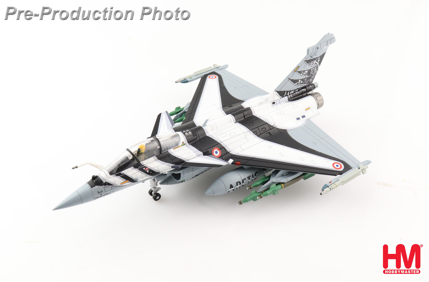 1/72 Rafale C Multirole Combat Fighter 118-EF Armee de l 'Air "NATO Tiger Meet 2012"