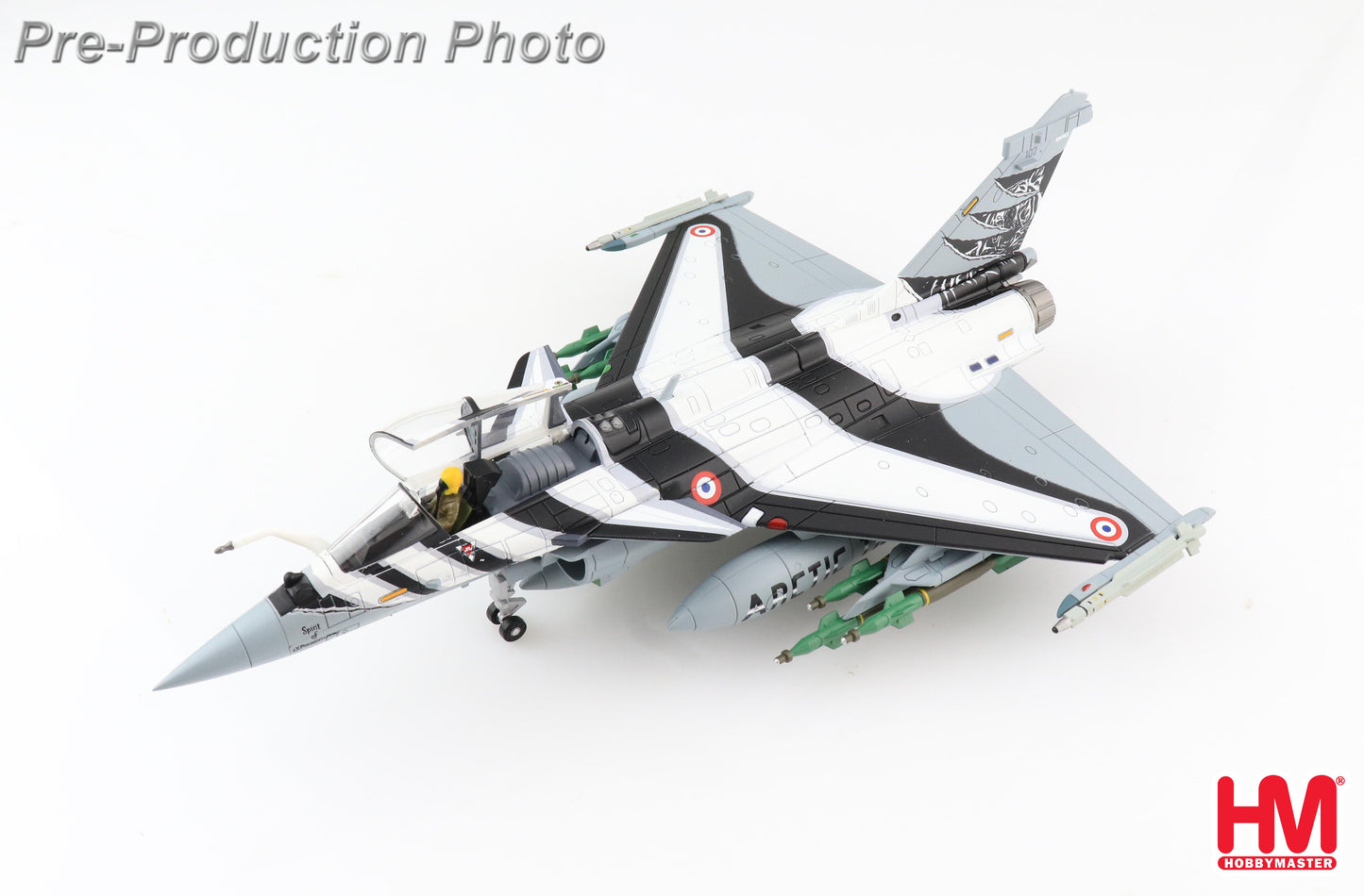 1/72 Rafale C Multirole Combat Fighter 118-EF Armee de l 'Air "NATO Tiger Meet 2012"