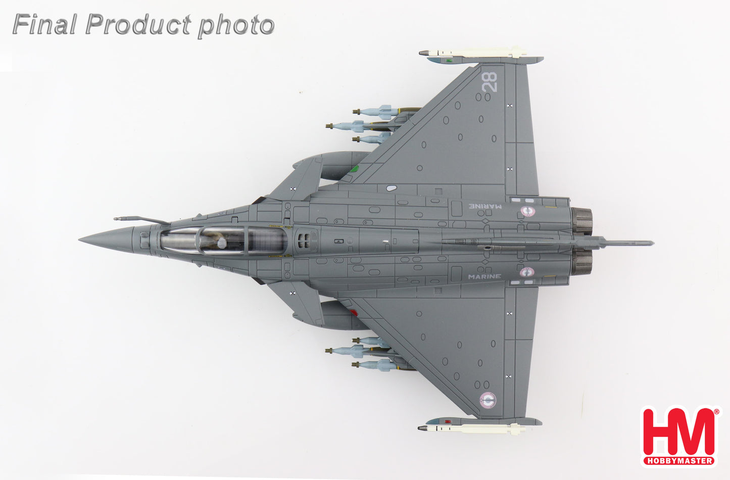 1/72 Rafale M "Opération Harmattan" No 28 12F Aéronavale  Libya 2011