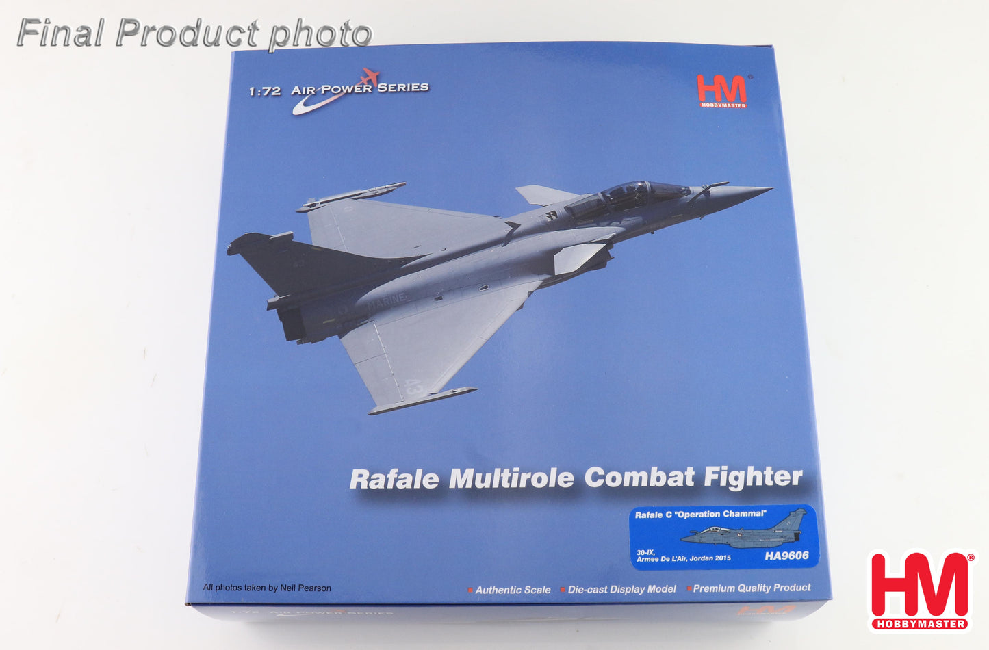 1/72 Rafale C "Operation Chammal" 30-IX Armee De L'Air Jordan 2015 (with SCALP Missiles)