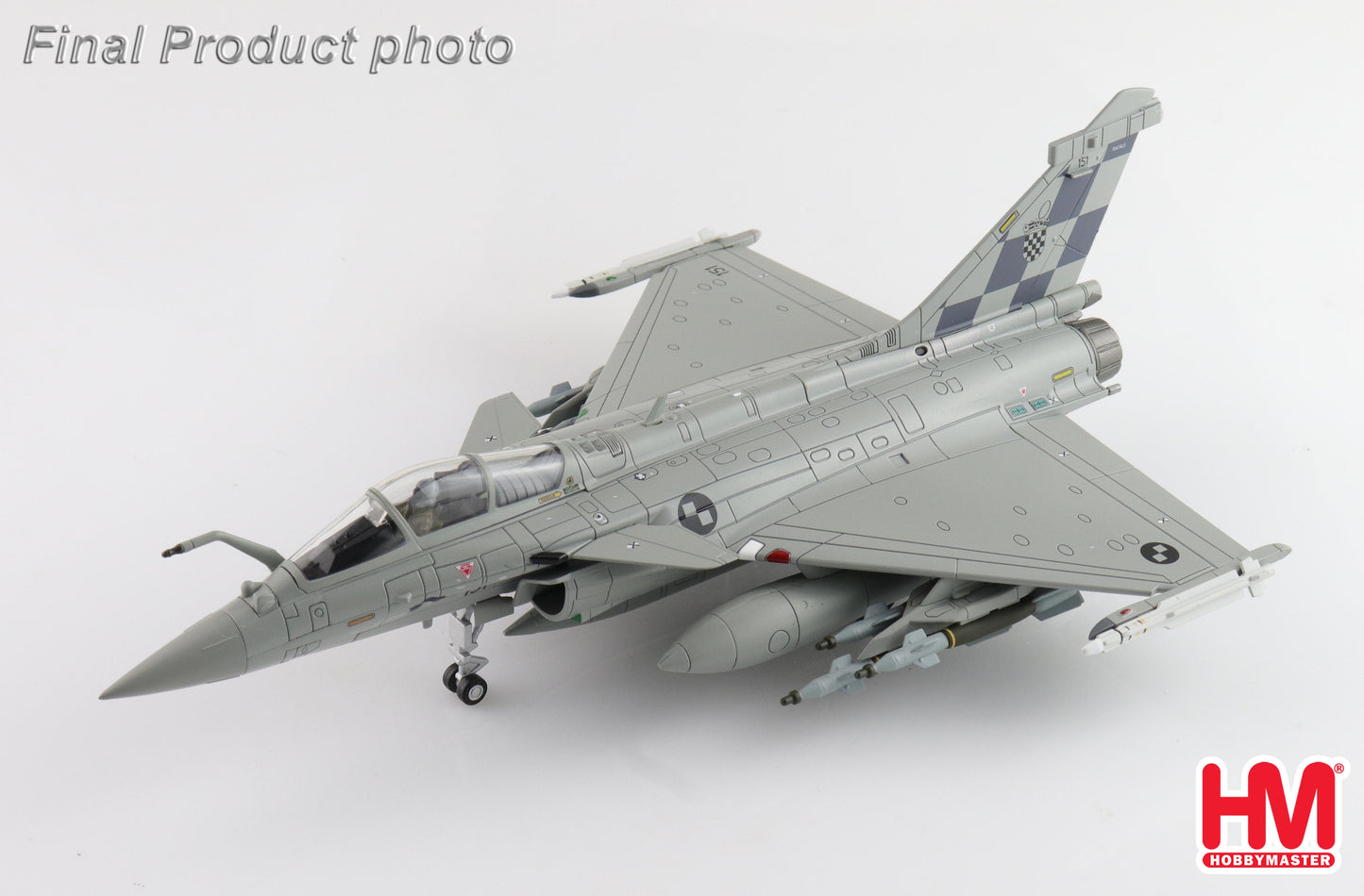 1/72 Rafale EC 151 Croatian Air Force France 2024 (with 6 x GBU-12 6 x AASM "Hammer" 4 x MICA)