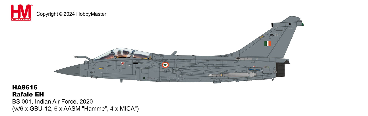 1/72 Rafale EH BS 001 Indian Air Force 2020 (with 6 x GBU-12 6 x AASM "Hamme" 4 x MICA")