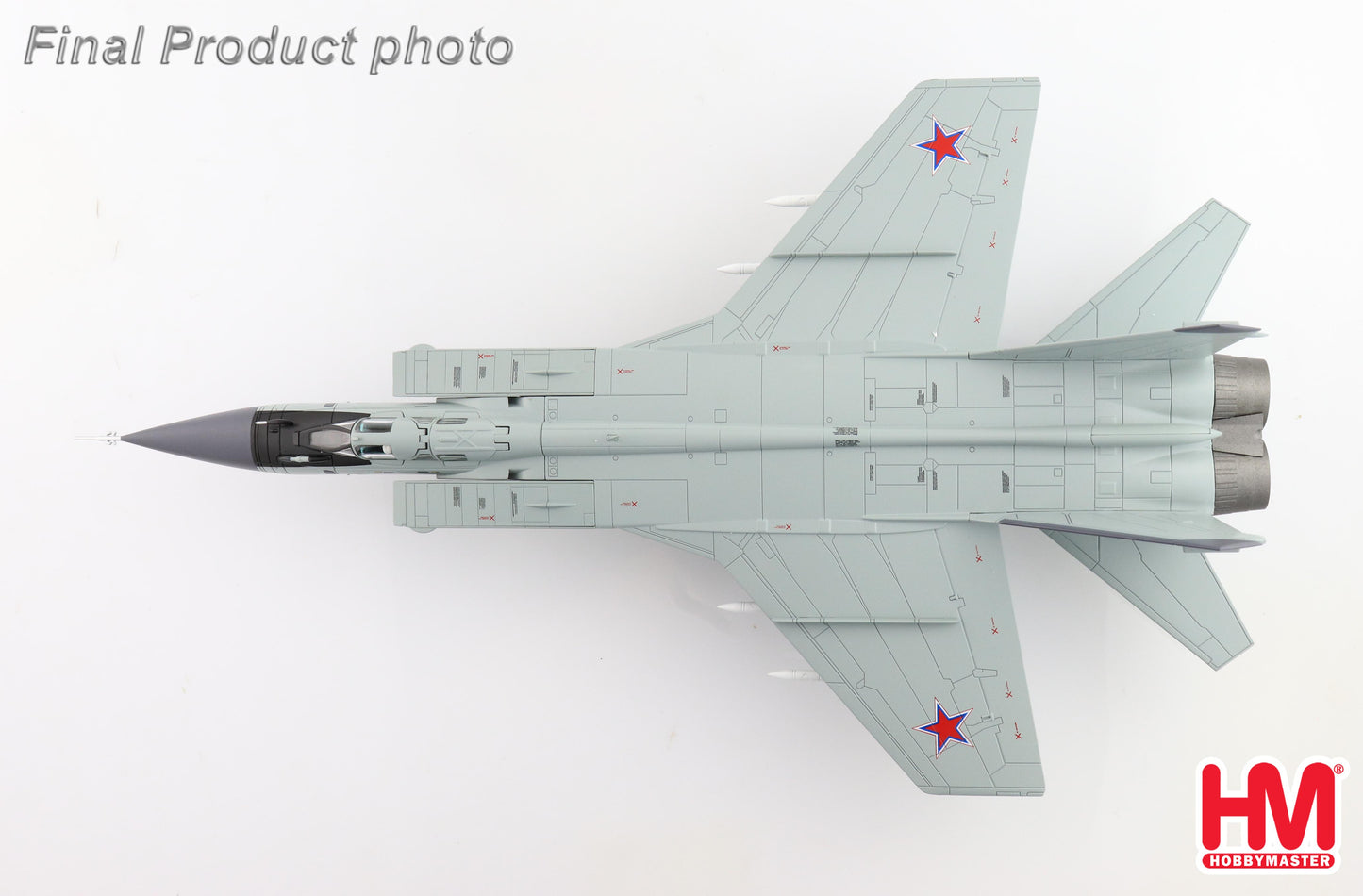 1/72 MiG-31BM Red 24 712 Interceptor Regiment Kansk Central Military Region 2022 (with R-77 and R-37 Missiles)
