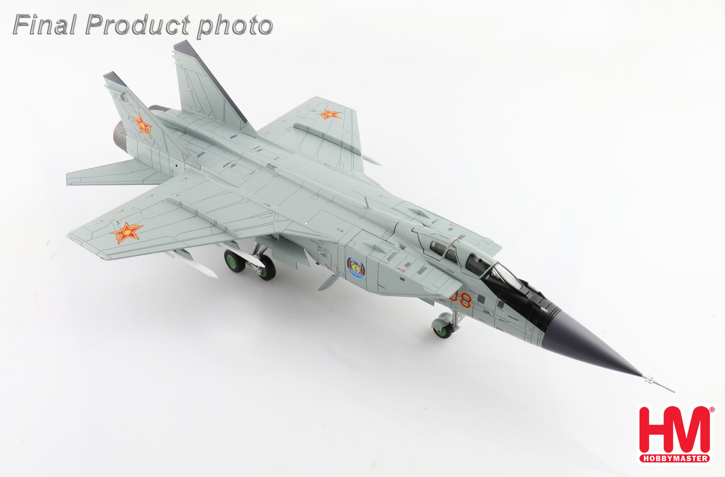 1/72 MiG-31B Red 08 Kazakhstan Air Defense Forces 610th Air Base Sary-Arka Airport 2012