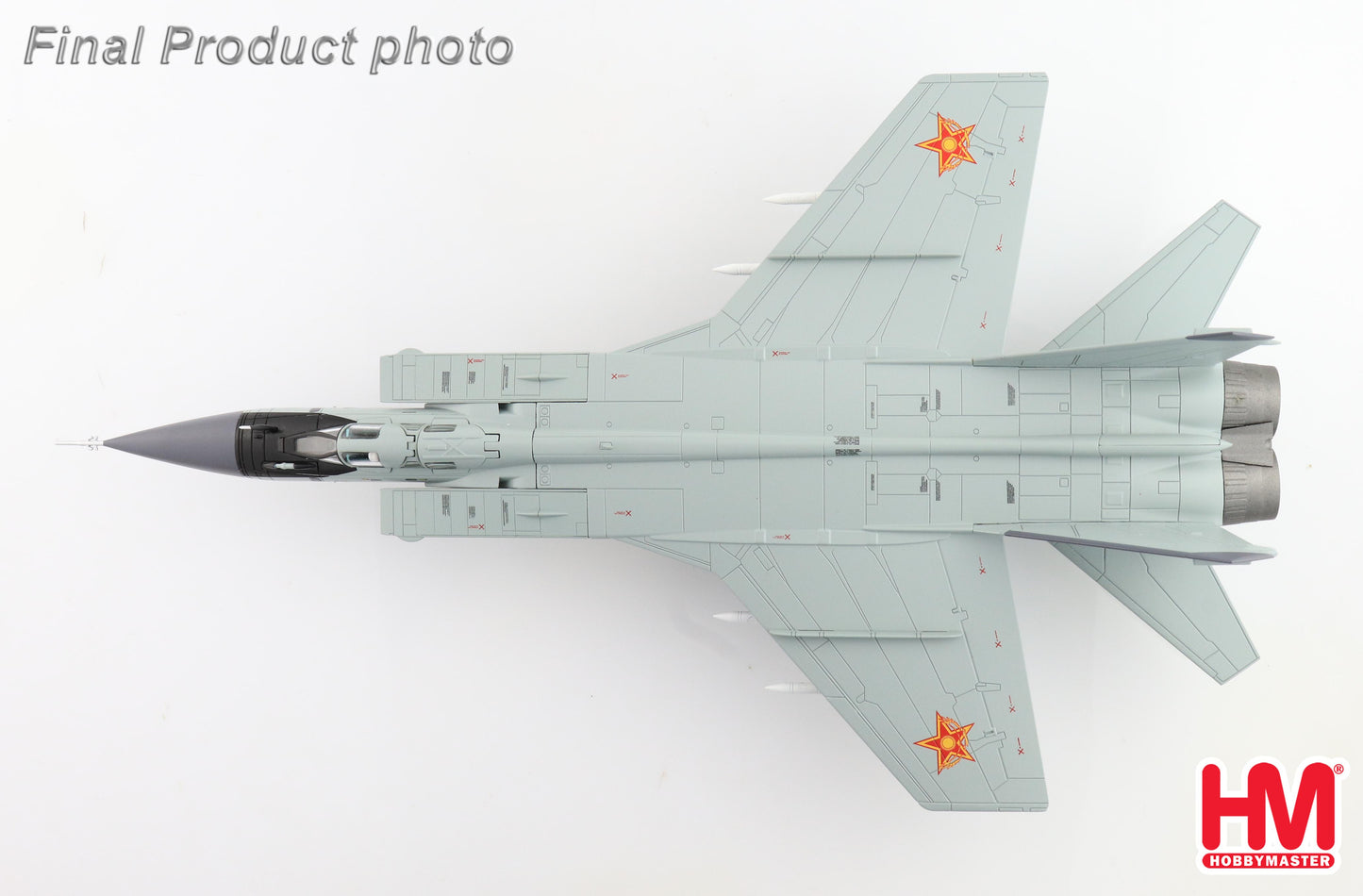 1/72 MiG-31B Red 08 Kazakhstan Air Defense Forces 610th Air Base Sary-Arka Airport 2012