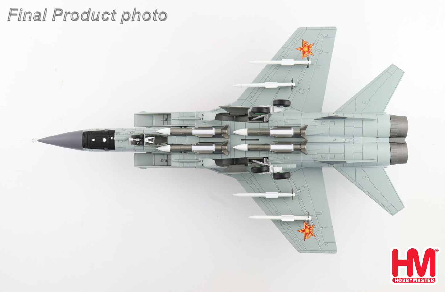 1/72 MiG-31B Red 08 Kazakhstan Air Defense Forces 610th Air Base Sary-Arka Airport 2012