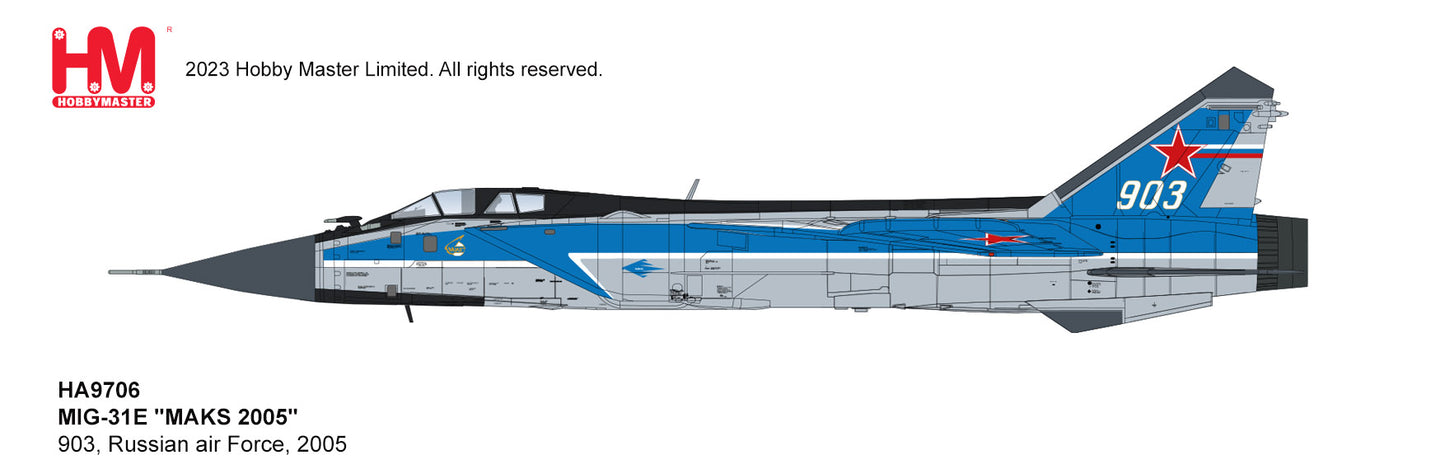 1/72 MiG-31E "MAKS 2005" 903 Russian air Force 2005