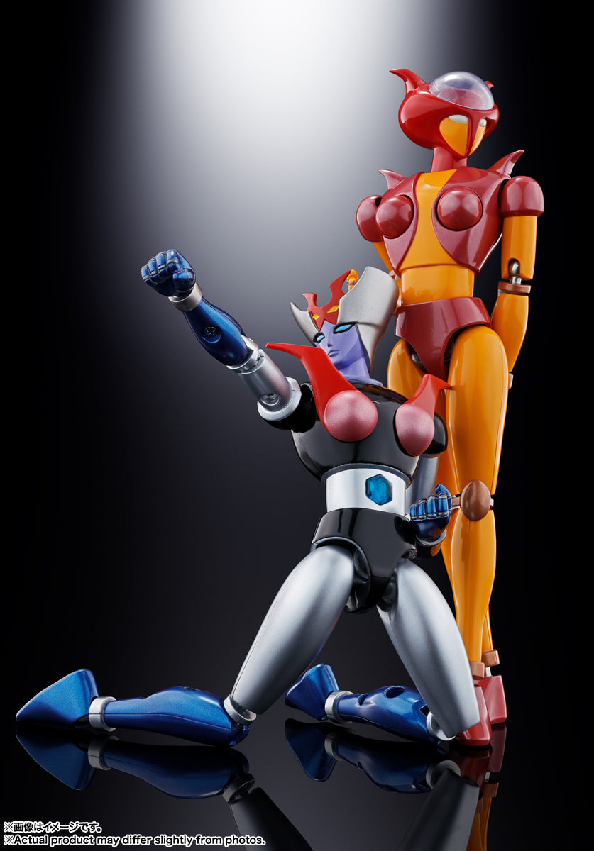 Soul Of Chogokin GX08R Aphrodai A VS GX09R Minerva X