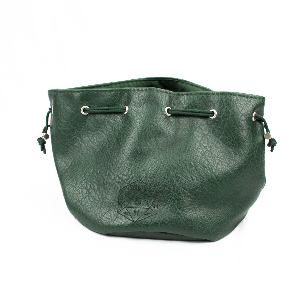 Multipocket Dice Bag Leather - Green