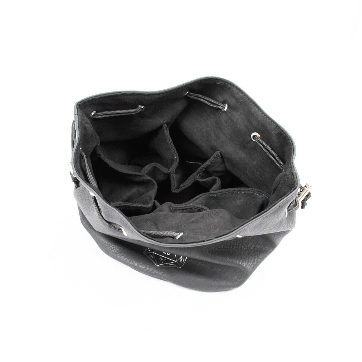 Multipocket Dice Bag Leather - Black