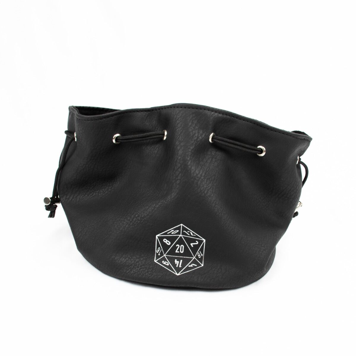 Multipocket Dice Bag Leather - Black
