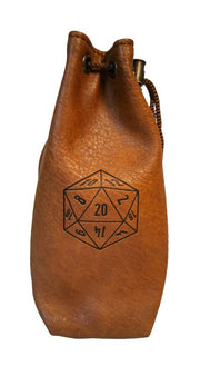 Dice Bag  Small Brown