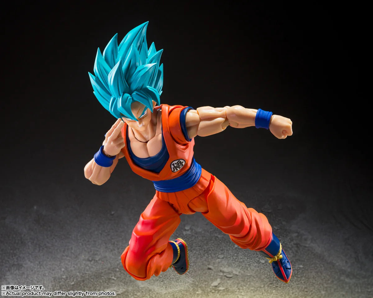 S.H.Figuarts Super Saiyan God Super Saiyan Son Goku (Blue Power Transcending Limits)