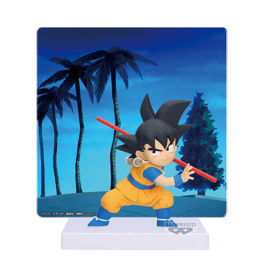 Dragon Ball Son Goku Figure With Panel