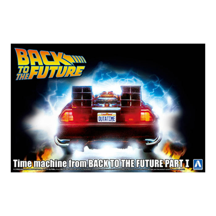 1/24 Time Machine From Back To The Future Part I