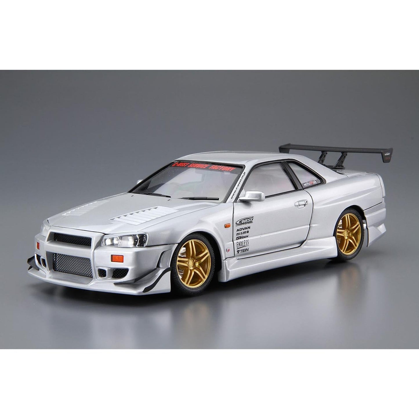 1/24 C-WEST BNR34 Skyline GT-R '02 (Nissan)