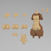 KEMOPLA - Body Parts Set 01 [Japanese Wolf Color]