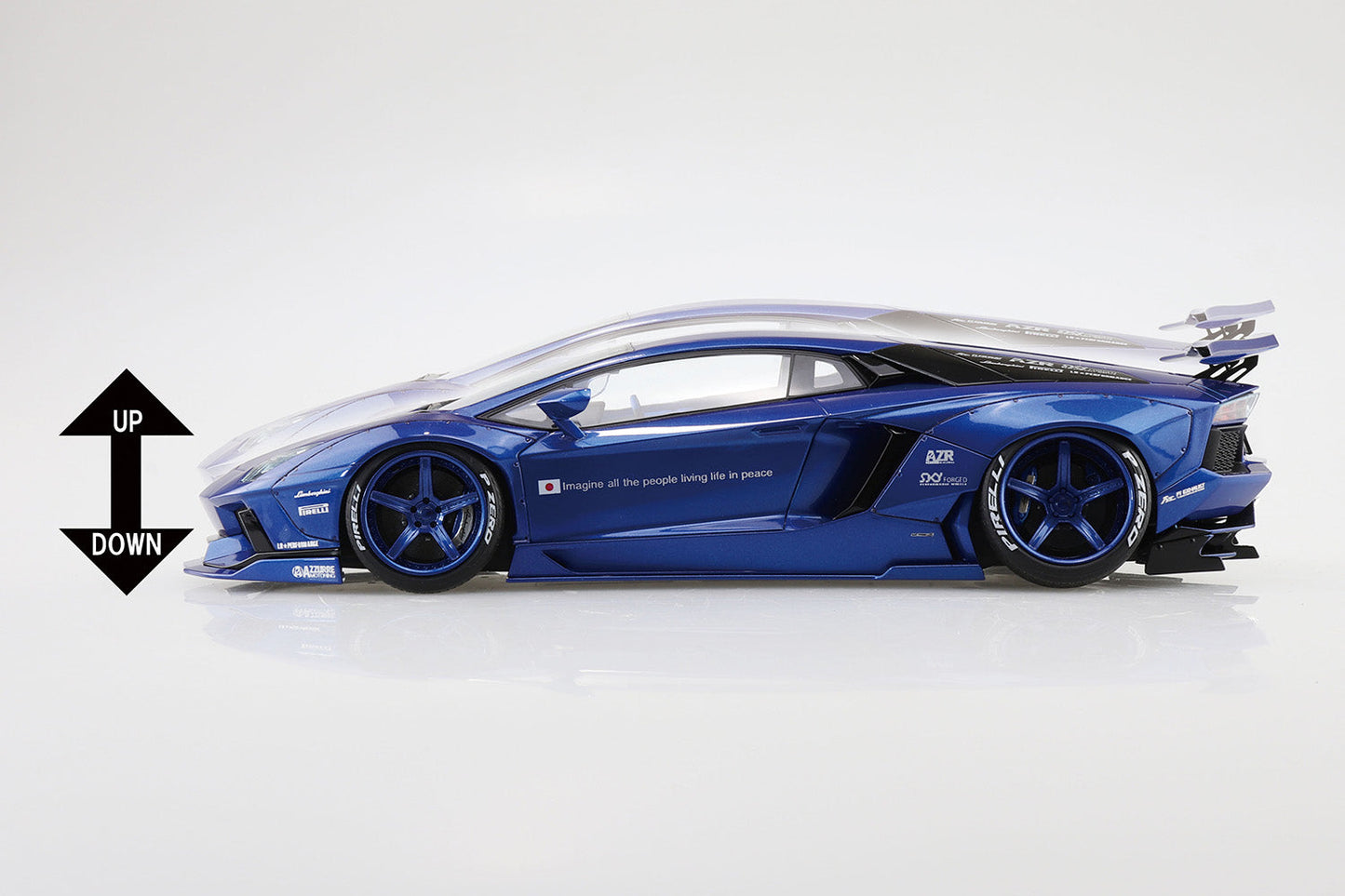 1/24 LB-WORKS Lamborghini Aventador Ver.2