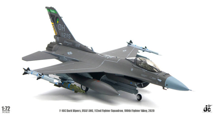 JCW72 F-16C Dark Vipers USAF ANG 112nd Fighter Squadron 180th Fighter Wing 2020