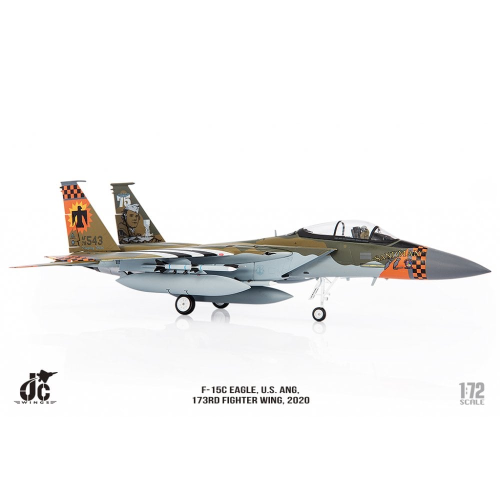 1/72 F-15C Eagle U.S. ANG 173rd Fighter Wing 2020 (78-0543)