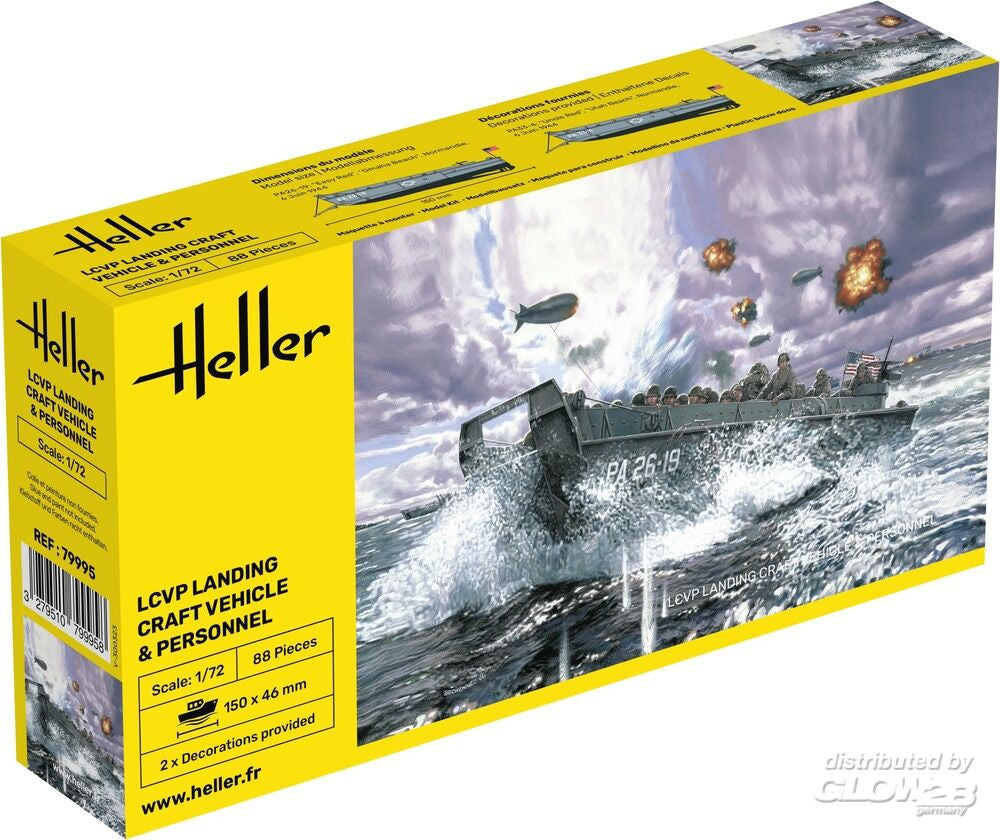 1/72 LCVP Normandy Landing Craft & Personnel