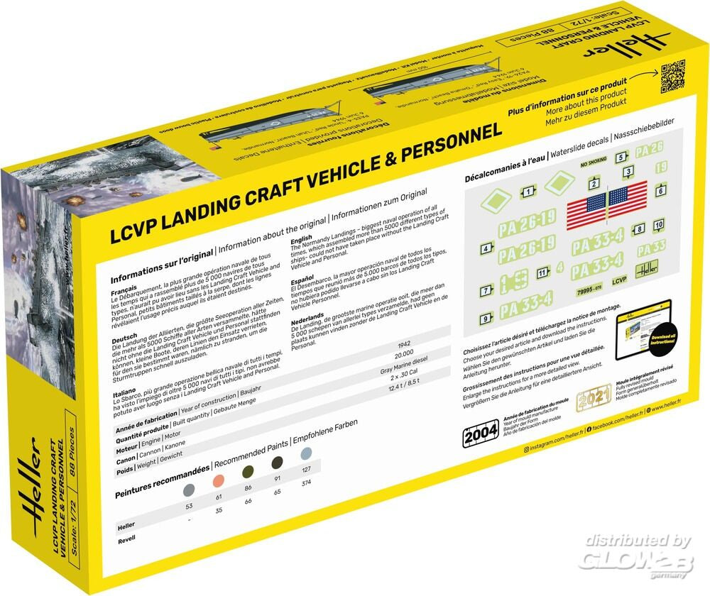 1/72 LCVP Normandy Landing Craft & Personnel