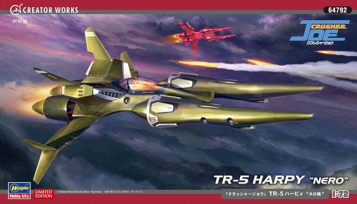 1/72  [CRUSHER JOE] TR-5 HARPY  - NERO -