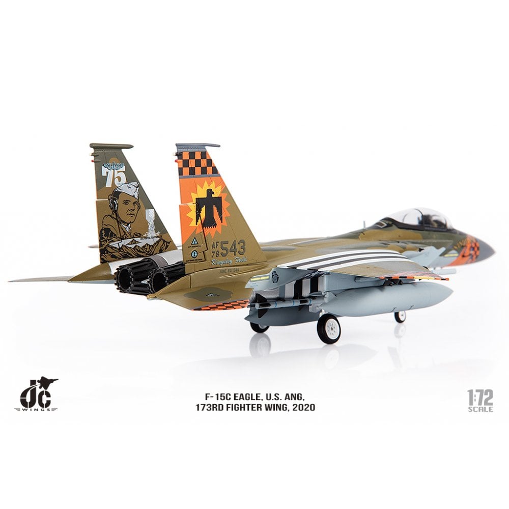 1/72 F-15C Eagle U.S. ANG 173rd Fighter Wing 2020 (78-0543)