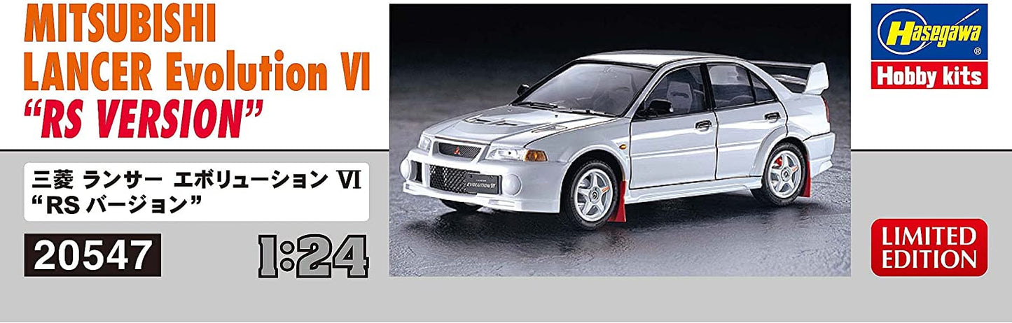 1/24  MITSUBISHI LANCER Evolution VI  - RS VERSION -