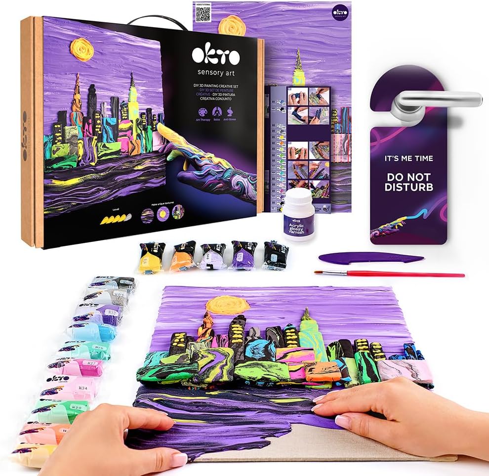 Sensory Art 3D Creative Set: New York Skyline