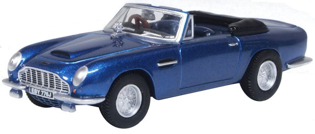 1/76 Aston Martin DB6 MkII Volante Seychelles Blue (King Charles III)