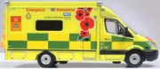1/76 Mercedes Ambulance London Ambulance Service(Remembrance Day)