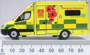 1/76 Mercedes Ambulance London Ambulance Service(Remembrance Day)