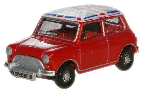1/76 Tartan Red/Union Jack Austin Mini