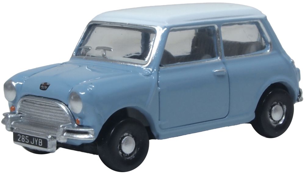 1/76 Austin Mini Speedwell Blue