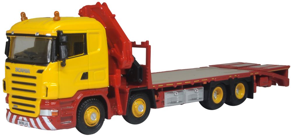 1/76 Scania Crane Lorry Yellow