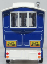 1/76 Showmans Caravan Blue/Cream